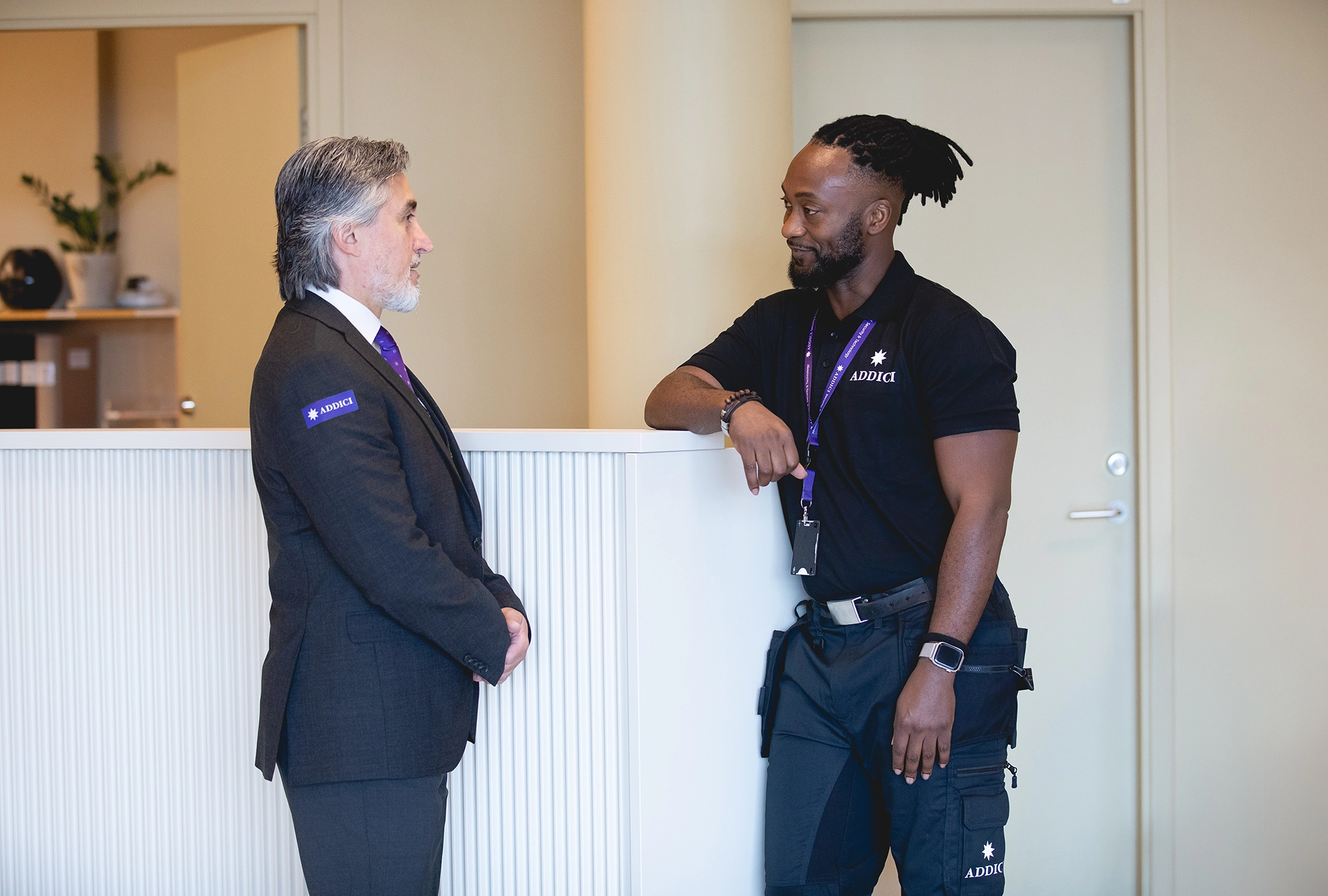 Medarbetare på Addici