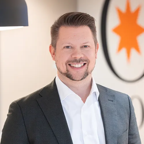 Foto av Jonas Schöld, vd på Addici